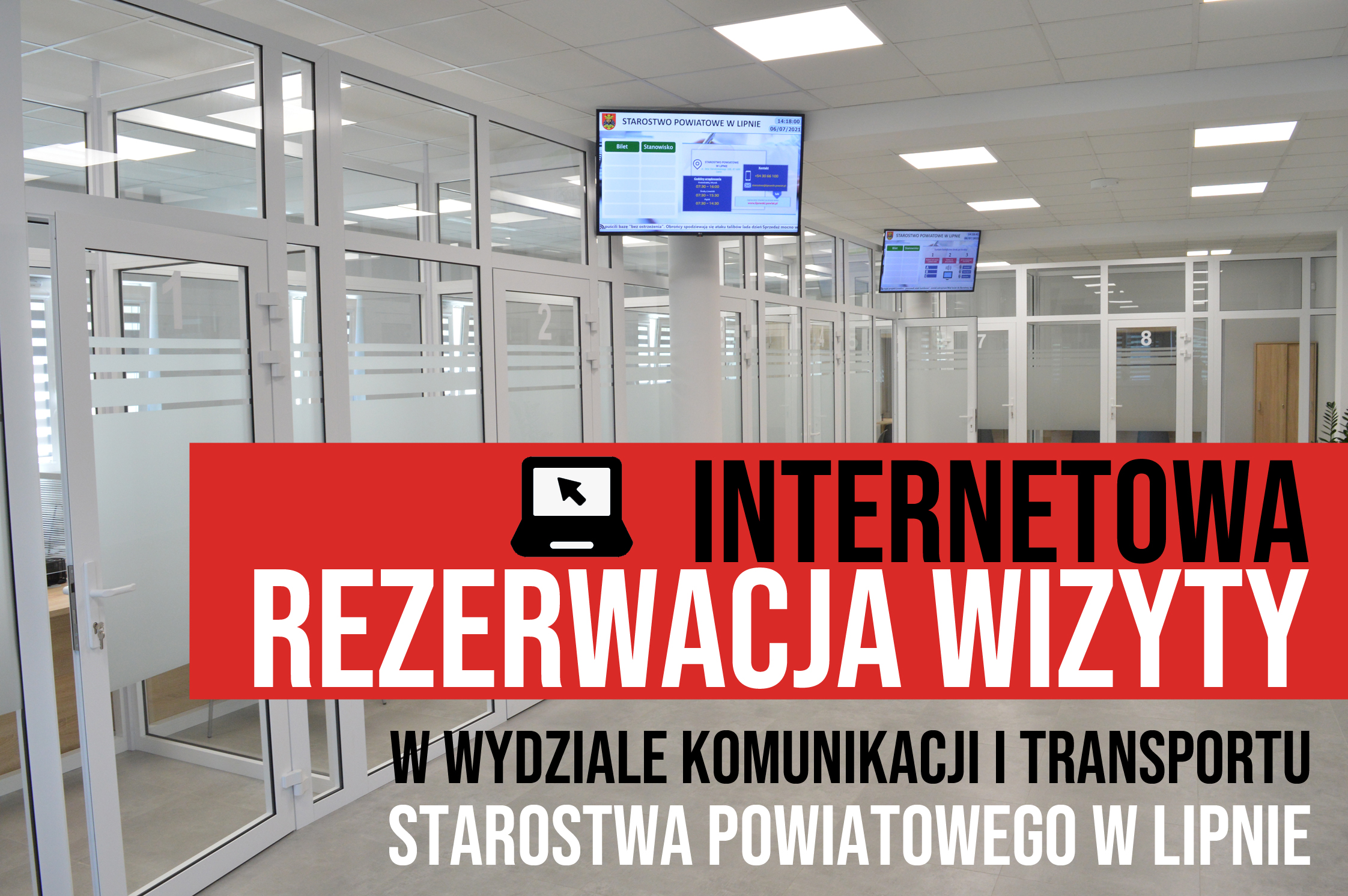 Internetowa rejestracja wizyty w wydziale komunikacji i transportu 
