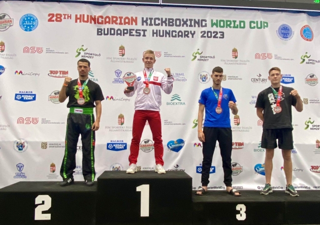 Szymon Majewski zwyciężył w Budapeszcie. 
