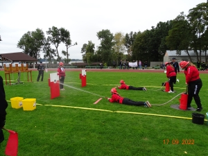 Zawody sportowo-pożarnicze MDP w Skępem