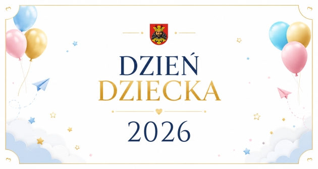 Grafika ilustracyjna. Dzień Dziecka 2026