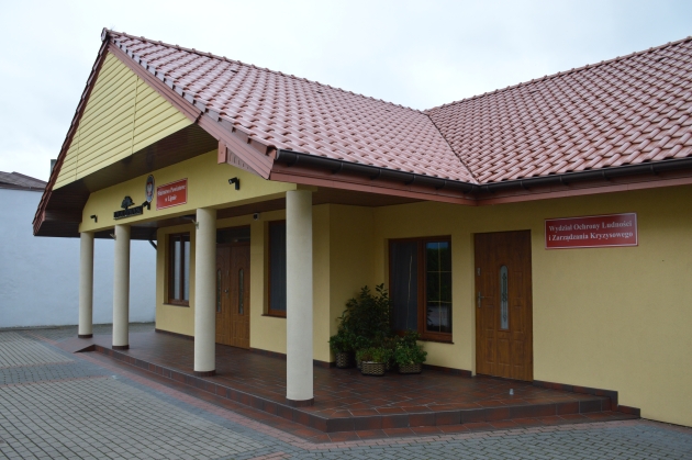 Budynek Wydziału Ochrony Ludności i Zarządzania Kryzysowego Starostwa Powiatowego w Lipnie 