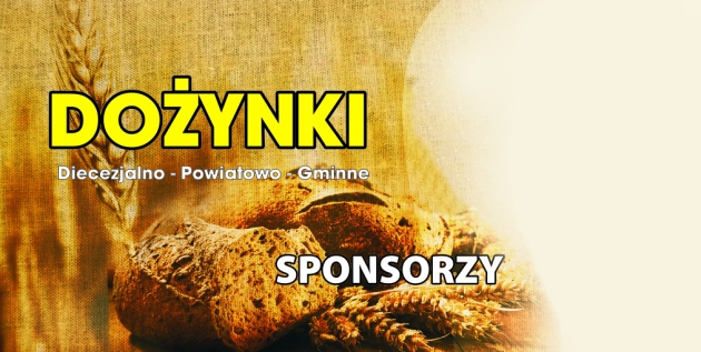 Dożynki 2015. Sponsorzy