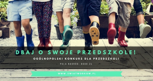 Konkurs „Dbaj o swoje przedszkole”.