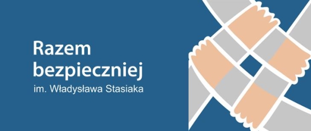 Grafika ilustracyjna - Razem bezpieczniej im. Władysława Stasiaka