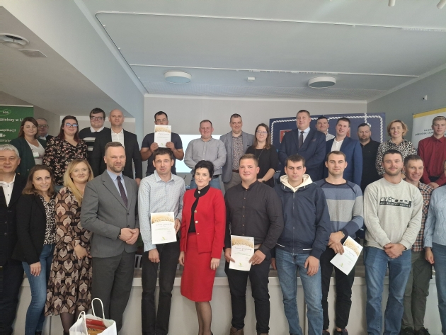 Uczestnicy eliminacji powiatowych Olimpiady Wiedzy Rolniczej