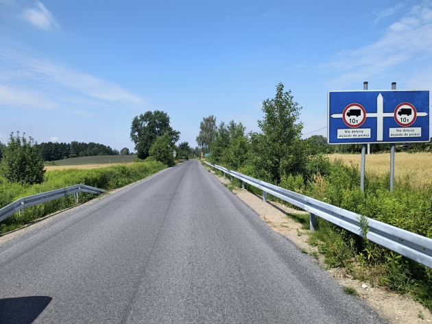 Remont drogi powiatowej Lipno – Czarne