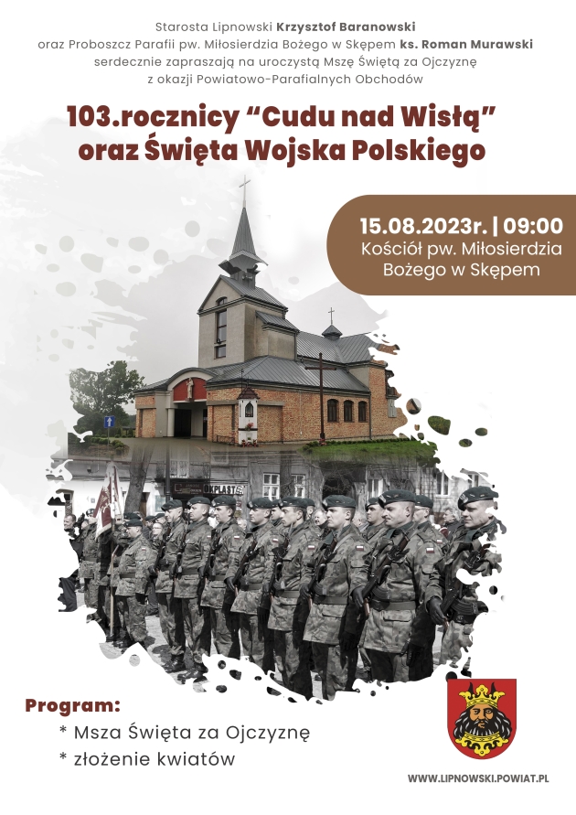 Powiatowo-Parafialne Obchody 103. rocznicy &quot;Cudu nad Wisłą&quot;