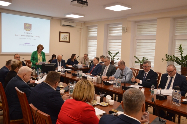 II sesja VII kadencji Rady Powiatu w Lipnie