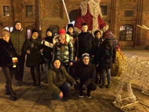 Członkowie i podopieczni stowarzyszenie &quot;Wszyscy Razem&quot; 