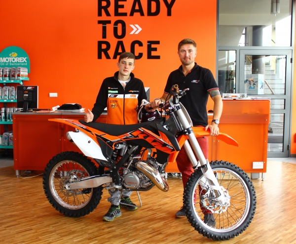 Nowy KTM SX-125 dla Jakuba Barczewskiego.