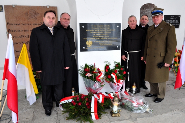 Rada Powiatu ufundowała w Skępem tablicę