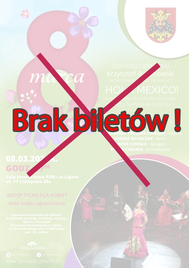 Brak Biletów