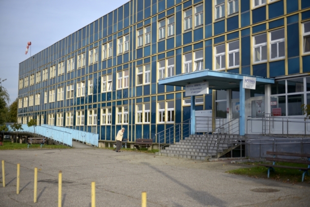 budynek szpitala w Lipnie 