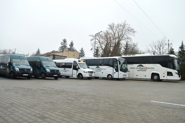 Autobusy należące do PZTP w Lipnie 