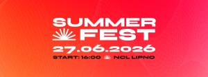 SUMMER FEST 27.06.2026. Start 16:00, NCL Lipno