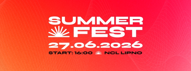 SUMMER FEST 27.06.2026. Start 16:00, NCL Lipno