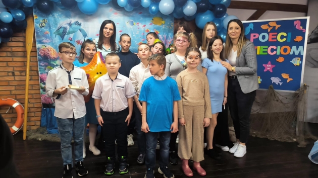 Uczestnicy konkursu wraz z opiekunami
