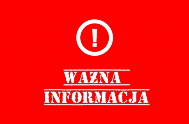 Informacja Wojewódzkiego Centrum Zarządzania Kryzysowego w Bydgoszczy