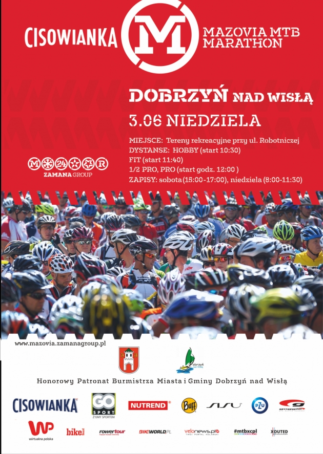 Cisowianka Mazovia MTB Marathon w Dobrzyniu nad Wisłą