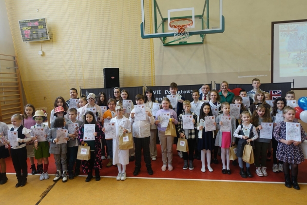 VII edycja Powiatowego Konkursu Recytatorskiego Poezji Brytyjskiej Poetry Lovers w Maliszewie