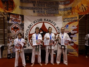 Zawodnicy Lipnowskiego Klubu Kyokushin Karate