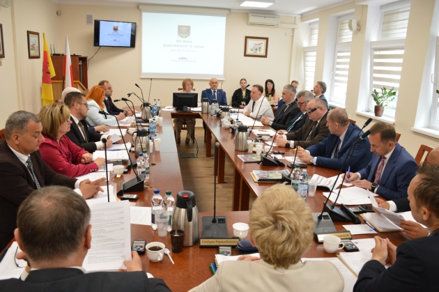 XIV sesja Rady Powiatu w Lipnie. 12.05.2025r.