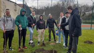 Uczniowie Zespołu Szkół Techniczny w Lipnie przyłączyli się do pięknej inicjatywy pod nazwą “Kwitnąca Szkoła”.