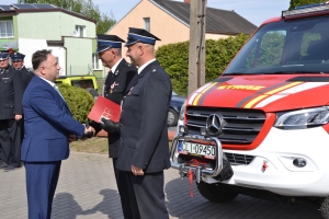 Powiat Lipnowski dofinansował zakup samochodu dla OSP w Wielgiem