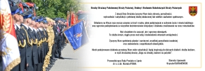 Grafika ilustracyjna. Życzenia z okazji Dnia Strażaka