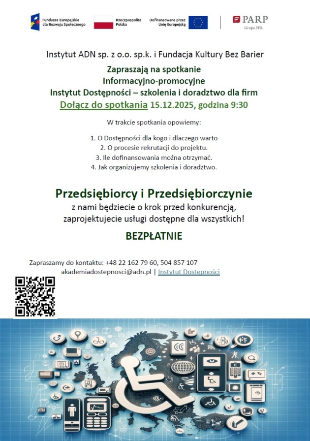 Zaproszenie na spotkanie Informacyjno-promocyjne