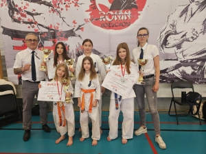Bardzo udany start zanotowały zawodniczki z Lipna podczas Otwartych Mistrzostw Karate Kyokushin Województwa Lubuskiego