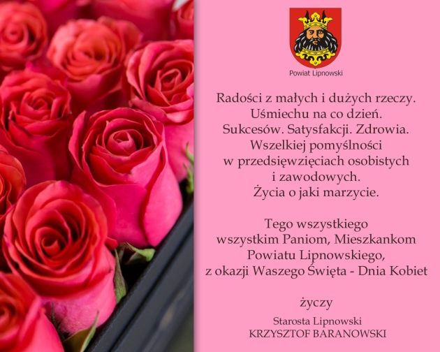 życzenia z okazji Dnia Kobiet
