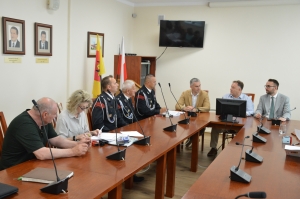 Podpisanie umów na wsparcie jednostek OSP z terenu powiatu lipnowskiego