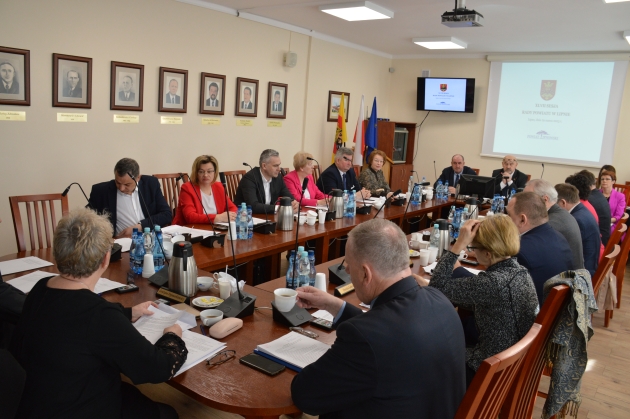 XLVII sesja Rady Powiatu w Lipnie