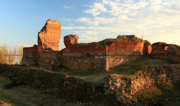 Ruiny zamku w Bobrownikach