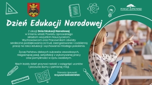 Życzenia z okazji Dnia Edukacji Narodowej