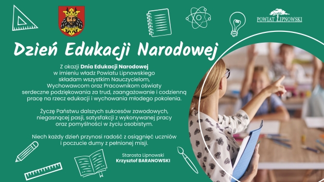 Życzenia z okazji Dnia Edukacji Narodowej
