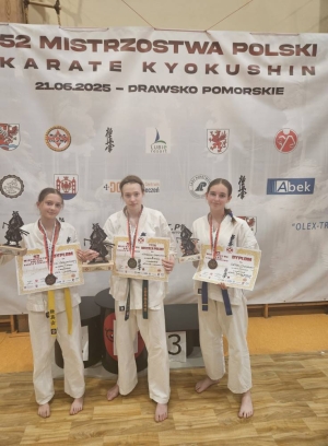 Katarzyna Gabrychowicz na najwyższym stopniu podium