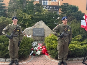 Uroczystość upamiętniająca osoby zamordowane przez NKWD oraz ofiary zbrodni katyńskiej