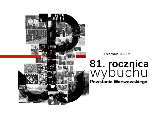 Grafika ilustracyjna - 81. rocznica wybuchu Powstania Warszawskiego