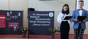 VI Powiatowy Konkurs Recytatorski Poezji Brytyjskiej Poetry Lovers - Maliszewo 2022