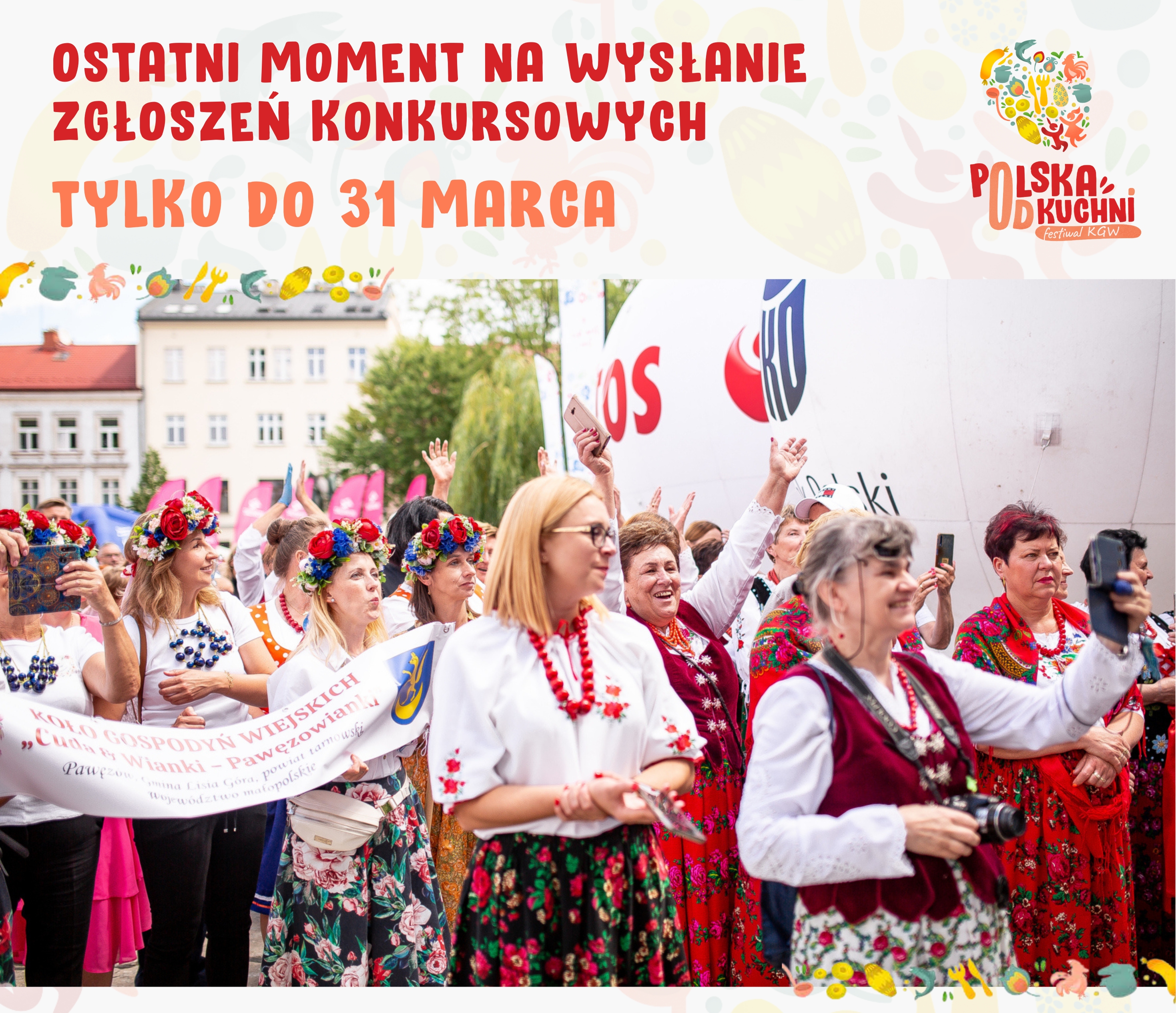 Festiwal Polska od Kuchni - trwają zapisy do konkursów dla Kół Gospodyń Wiejskich Festiwal Polska od Kuchni - trwają zapisy do konkursów dla Kół Gospodyń Wiejskich