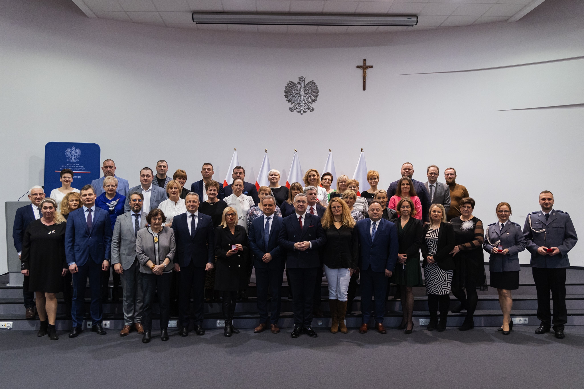 Starosta i pracownicy lipnowskiego szpitala uhonorowani odznaką Starosta i pracownicy lipnowskiego szpitala uhonorowani odznaką