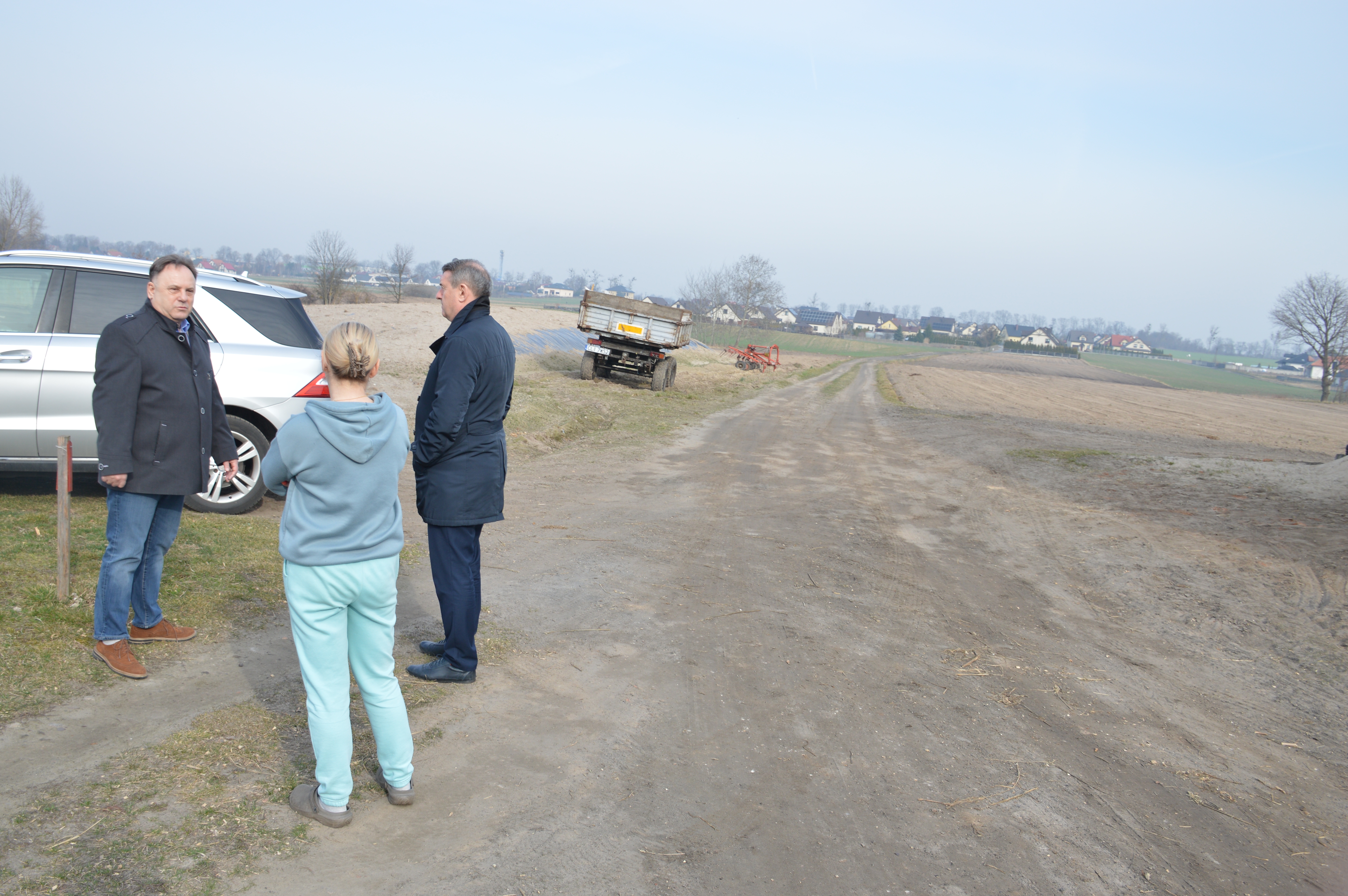 Spotkanie w sprawie współpracy i dofinansowania przebudowy drogi gminnej