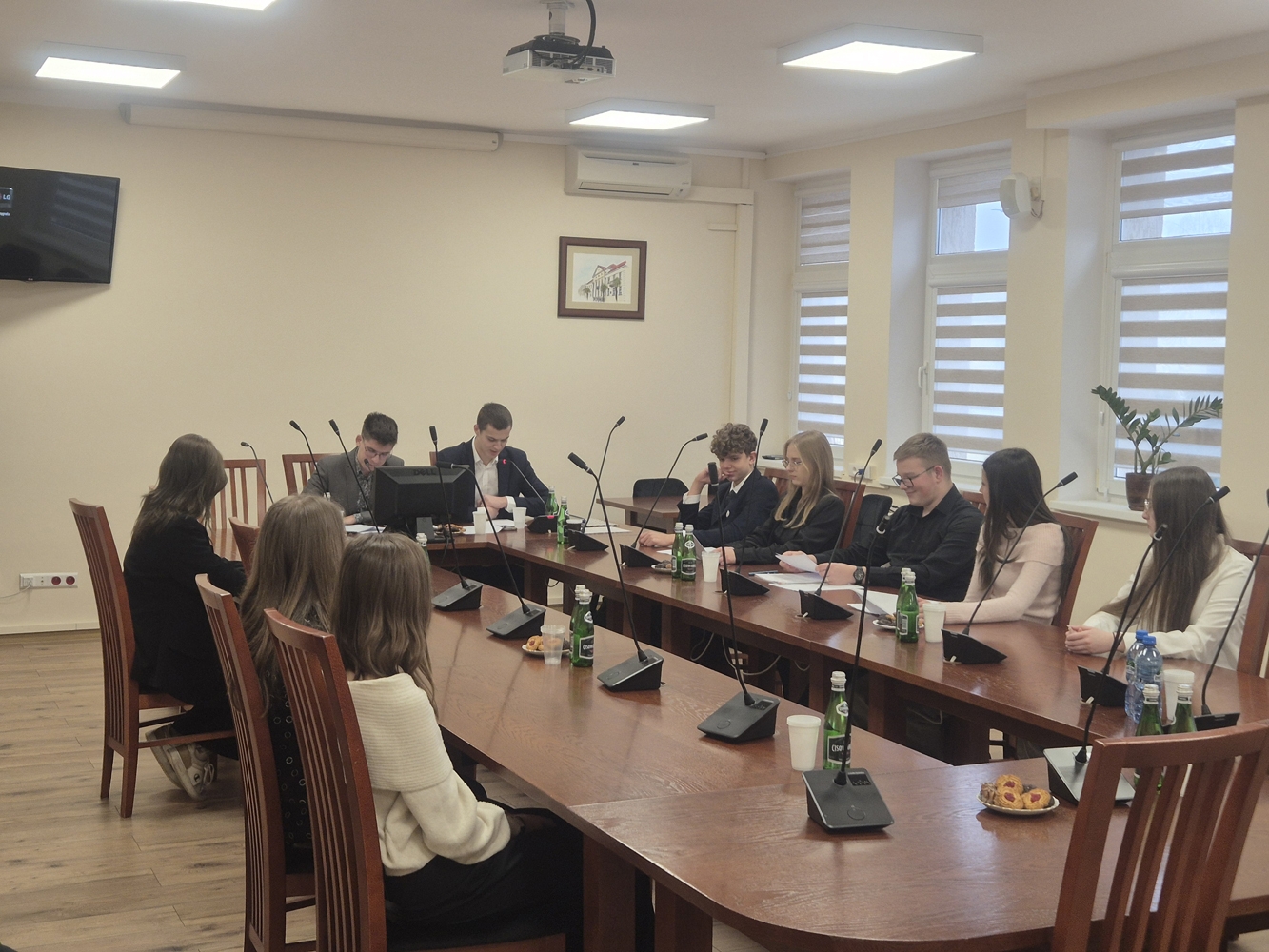 IV sesja Młodzieżowej Rady Powiatu w Lipnie