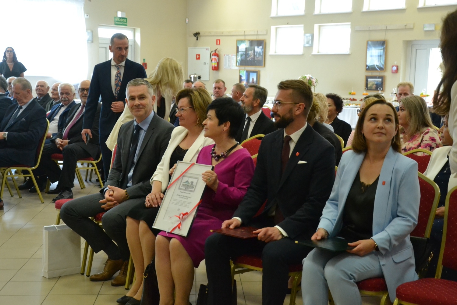 Jubileusz samorządu terytorialnego w Wielgiem z udziałem Wicestarosty Jubileusz samorządu terytorialnego w Wielgiem z udziałem Wicestarosty