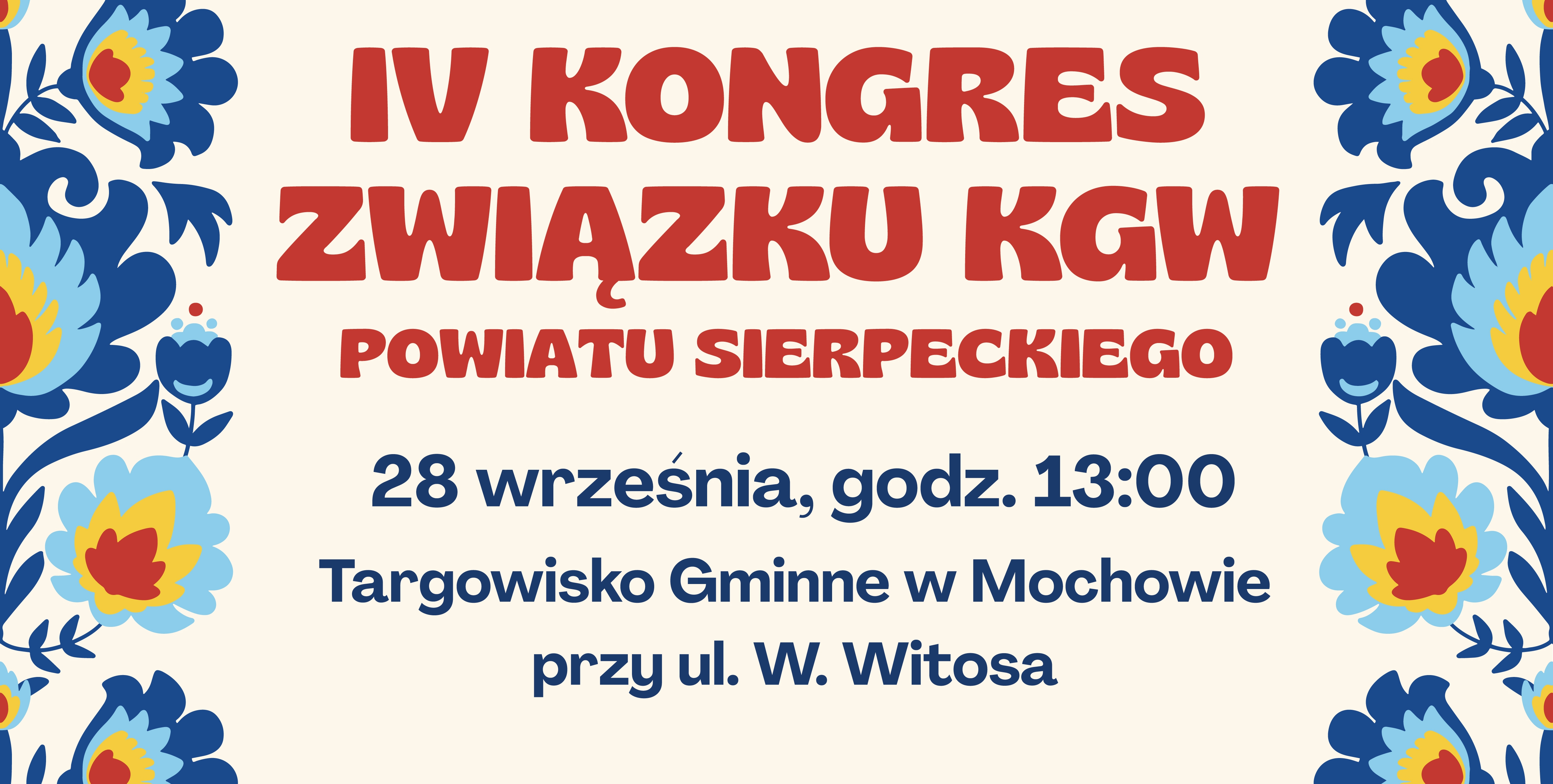 IV Kongres Związku Kół Gospodyń Wiejskich Powiatu Sierpeckiego