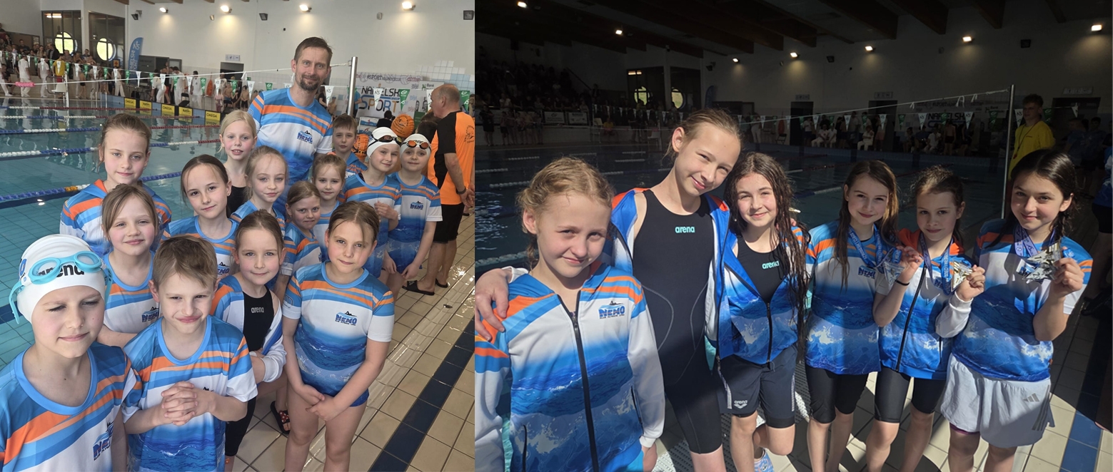 Lipnowscy pływacy bezkonkurencyjni w Nakle – ogromny sukces Klubu Pływackiego NEMO
