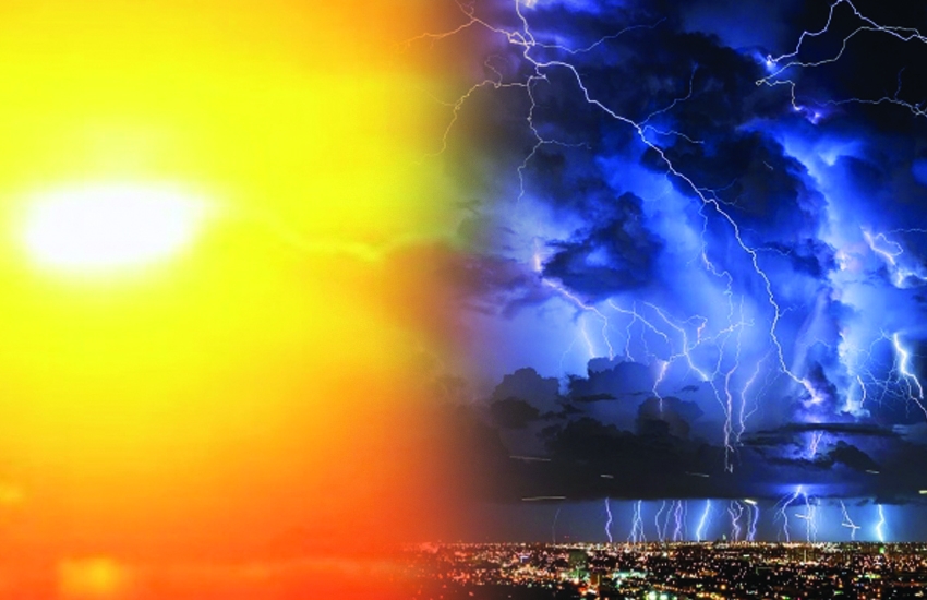 Ostrzeżenia meteorologiczne: Upał | Burze